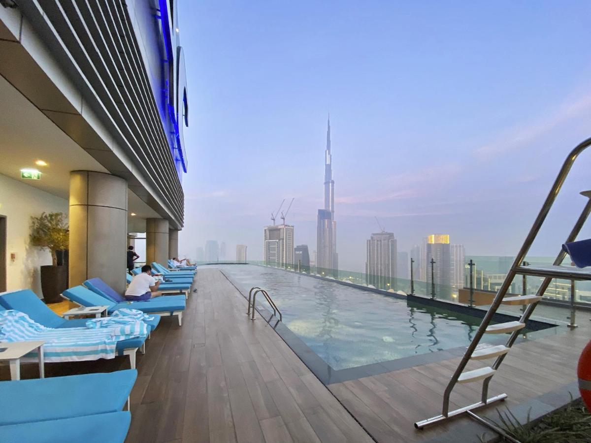 Aliving Luxury 2Br With Infinity Pool At Paramount Hotel Midtown Close To Dubai Mall & Burj Khalifa Buitenkant foto