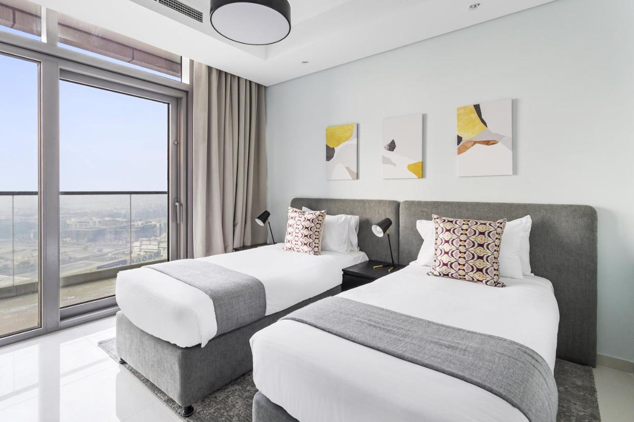 Aliving Luxury 2Br With Infinity Pool At Paramount Hotel Midtown Close To Dubai Mall & Burj Khalifa Buitenkant foto